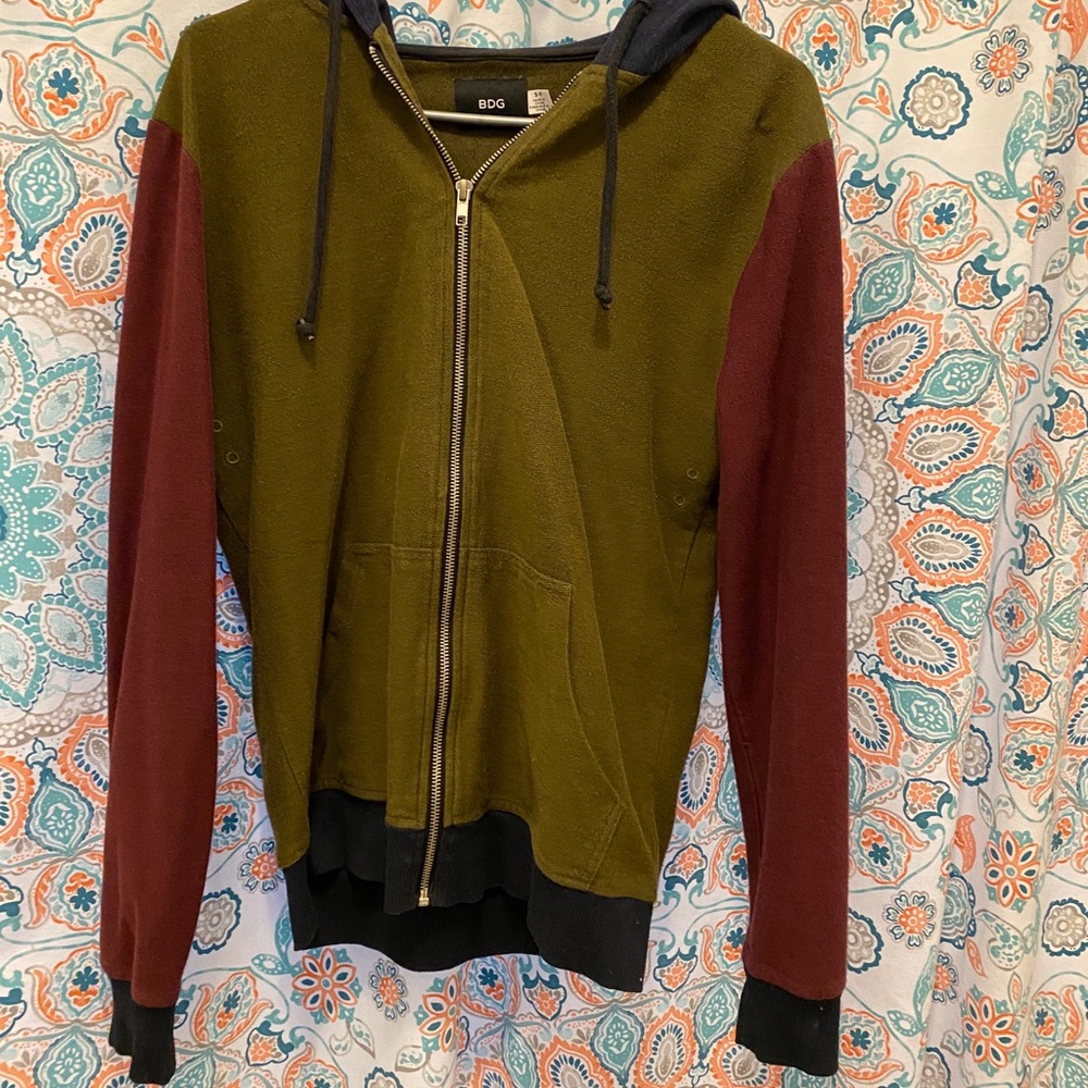 Urban outfitters zip up hoodie